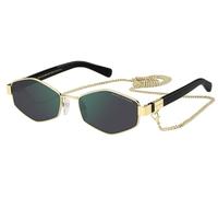 THE MARC JACOBS SUNGLASSES FRAMES MARC 496/S GOLD GREEN 55/17/140 MUJER