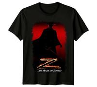 The Mask of Zorro (1998) Movie Poster Inspired T-Shirt Retro 90s tee Unisex Black 3XL