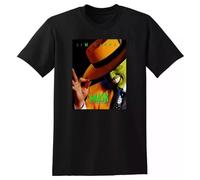 The Mask T Shirt Jim Carrey 4K BLURAY DVD Cover Poster tee Black M