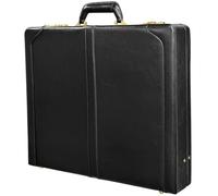 THE MASONIC COLLECTION Freemason's Layflat MM/WM - Funda blanda de piel sintética negra con cerradura - Regalo formal masón para hombre