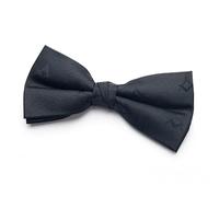 THE MASONIC COLLECTION Pajarita negra para hombre, fabricada con 100 % seda tejida, envuelta en algodón, clip ajustable, regalos masones para hombres