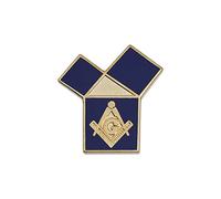 The Masonic Exchange 47th Problema de Euclid teorema de Pitágoras Freemason masónico Solapa Pin - el Intercambio masónico