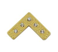 The Masonic Exchange Intercambio masónico Master Cuadrado con Rhinestones Freemason Pin de Solapa