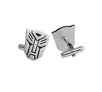 The Masonic Exchange Transformer Autobot - Juego de gemelos (7/8 de altura), color plateado