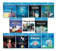 The Master Blu-ray Collection: Written & Directed by Hayao Miyazaki (Nausicaa of the Valley of the Wind / Castle in the Sky / My Neighbor Totoro / Kiki's Delivery Service + More!) + Bonus Art Card