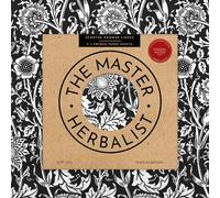 The Master Herbalist Forros perfumados para cajones con diseño de William Morris | Disponibles en Lavanda, sándalo, Rosa, Lirio y Lila | Paquete de 5 Hojas (Sándalo | Negro, Folded)