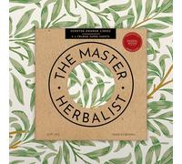 The Master Herbalist Forros perfumados para cajones con un diseño Inspirado en William Morris | Paquete de 5 Hojas | Contiene aceites Esenciales (Sándalo, Folded)