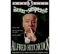 The Master of Suspense Alfred Hitchcock (3-DVD Set): The 39 Steps, The Man Who Knew Too Much, Rich & Strange