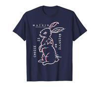The Matrix 4 Choice Is An Illusion Camiseta, Hombre, Azul Marino, M