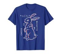 The Matrix 4 Choice Is An Illusion Camiseta, Hombre, Azul Real, L
