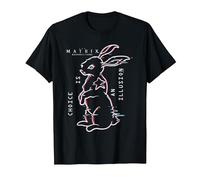 The Matrix 4 Choice Is An Illusion Camiseta, Hombre, Negro, XL