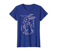 The Matrix 4 Choice Is An Illusion Camiseta, Mujer, Azul Real, S