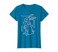 The Matrix 4 Choice Is An Illusion Camiseta, Mujer, Zafiro, S