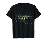The Matrix 4 Glitch In The Matrix Camiseta, Hombre, Negro, M