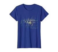 The Matrix 4 Glitch In The Matrix Camiseta, Mujer, Azul Real, XL