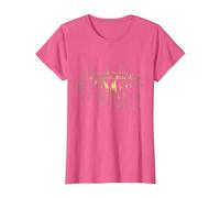The Matrix 4 Glitch In The Matrix Camiseta, Mujer, Rosa Jaspeado, S