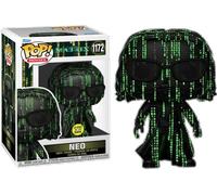 The Matrix 4 Neo ( Coded ) Glow IN The Dark (Limited) Pop Movies #1172 Figura