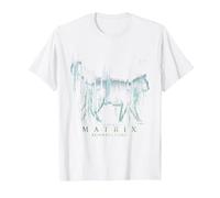The Matrix 4 Techno Cat Camiseta, Hombre, Blanco, XXL