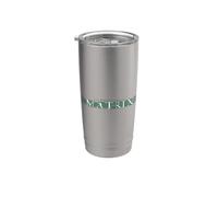 The Matrix Enter The Movie Logo Vaso térmico de acero inoxidable de doble pared