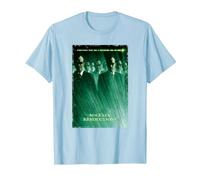 The Matrix Revolutions Smiths Movie Poster Camiseta, Hombre, Azul Bebé, M