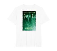 The Matrix Revolutions Smiths Movie Poster Camiseta, Hombre Tallas Grandes, Blanco, 5X Alto