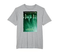 The Matrix Revolutions Smiths Movie Poster Camiseta, Hombre Tallas Grandes, Gris Jaspeado, 3X Alto