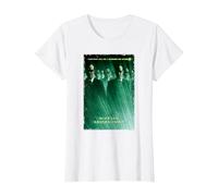 The Matrix Revolutions Smiths Movie Poster Camiseta, Mujer, Blanco, XS