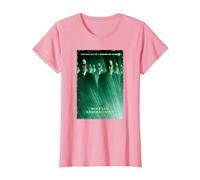 The Matrix Revolutions Smiths Movie Poster Camiseta, Mujer, Rosado, 3XL