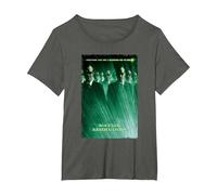 The Matrix Revolutions Smiths Movie Poster Camiseta, Mujer Tallas Grandes, Asfalto, 1XL Grande