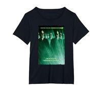 The Matrix Revolutions Smiths Movie Poster Camiseta, Mujer Tallas Grandes, Negro, 1XL Grande