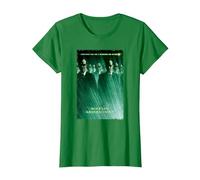 The Matrix Revolutions Smiths Movie Poster Camiseta, Mujer, Verde Kelly, M