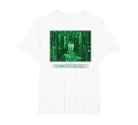The Matrix Simulated Reality Camiseta, Hombre Tallas Grandes, Blanco, 2X Alto