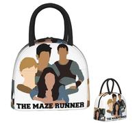 The Maze Runner 1 Bolsa de Almuerzo aislada para Mujeres Niños Cajas de Comida portátiles Lonchera térmica Tote