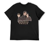 The Maze Runner Thomas New Minho Black Men's T Shirt T-Shirt Black XXL