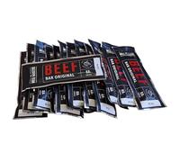 The Meat Makers - Original Beef Bar Snack 300g (12x25g) - Snack de cecina de vaca, cecina humana, snack de carne rico en proteínas