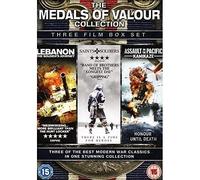 The Medals of Valour Collection - 3 film boxset (Lebanon, Saints & Soldiers, Assault on the Pacific: Kamikaze) [DVD] [Reino Unido]