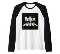 The Meeples Funny Boardgame Lover Juego de Mesa Cita de Broma Camiseta Manga Raglan
