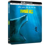 The Meg 4K Ultra HD Limited edition Steelbook / Includes Region Free Blu Ray