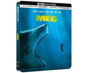 The Meg 4K Ultra HD Limited edition Steelbook / Includes Region Free Blu Ray