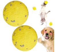 The Mellow Dog Calming Ball,Mellow Dog Calming Ball,Mellow Calming Balls For Dogs,Mellow Dog Calming Balls,Chewer Calming Ball Dog Toys,Waterproof and Bite-Resistant (2C)