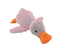 The Mellow Dog Calming Duck Dog Stuffed Animals Chew Toy Durable Squeaky Dog Toys Wild Goose Chew Toy for Indoor Puppy