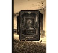 The Melody Journal: Gothic Music Box Notebook, Haunted Toy Tarot Inspired, Vintage Ballerina Dark Aesthetic Writing Journal 6x9 120 pages