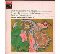 The Melos Ensemble - Ravel / Poulenc / Francaix (ASD 2506 B/W Stamp)