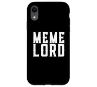 The Meme Lord Dank Meme Día del Padre Humor Online Meme Lord Carcasa para iPhone XR