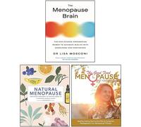 The Menopause Brain, Natural Menopause [Hardcover], The Good Food Menopause Diet Cookbook 3 Books Collection Set