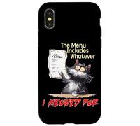 The Menu Includes Whatever I Meowed For Carcasa para iPhone X/XS