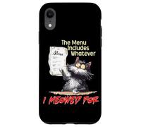 The Menu Includes Whatever I Meowed For Carcasa para iPhone XR