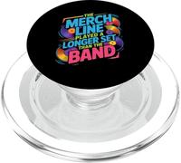 The Merch Line Played A Longer Set Than The Band PopSockets PopGrip para MagSafe