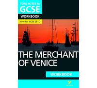 The Merchant of Venice: York Notes for GCSE (9-1) Workbook: - the ideal way to catch up, test your knowledge and feel ready for 2022 and 2023 assessments and exams