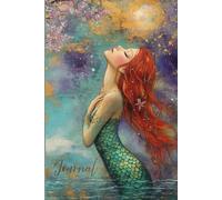 The Mermaid Muse Journal: A Dreamy Mermaid Notebook with Angelic Beauty, Galaxy Sky, Watercolor Art, and Cherry Blossom Details